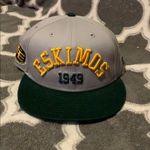 Edmonton eskimos throwback SnapBack
